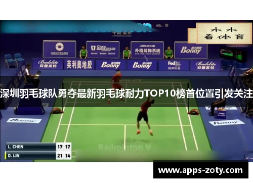 深圳羽毛球队勇夺最新羽毛球耐力TOP10榜首位置引发关注